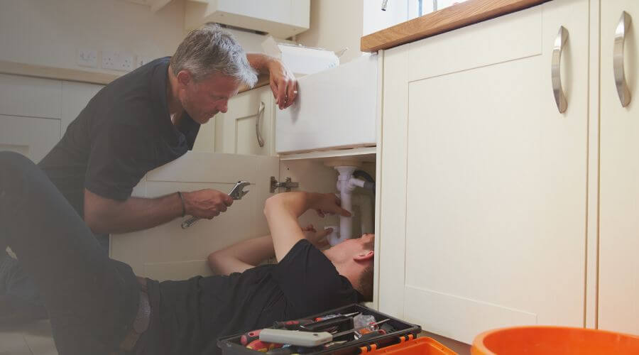 Professional burst pipe repair services in Walton, IN
